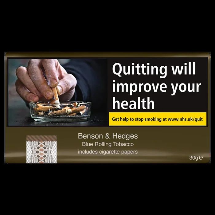 Benson & Hedges Blue Hand Rolling Tobacco – 30g Pouch