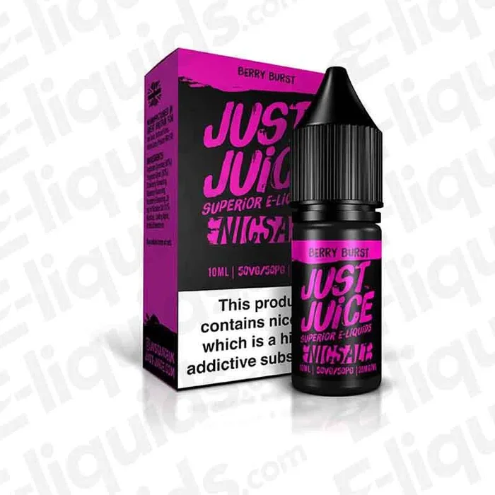 Berry Burst Nic Salt Vape Juice by Just Juice