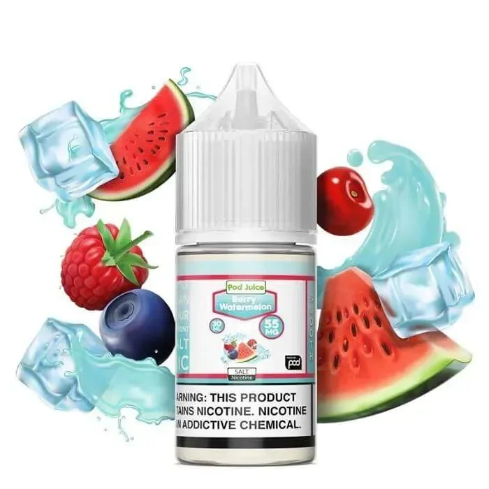 Berry Watermelon Nicotine Salt by Pod Juice