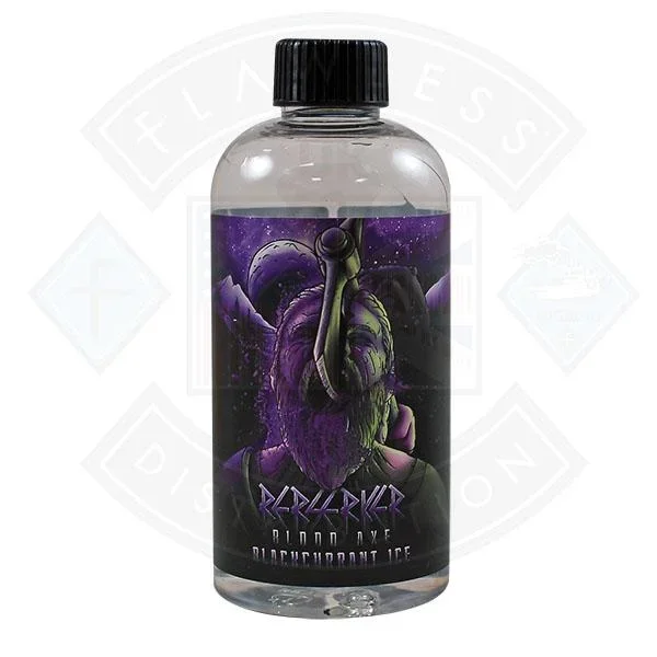 Berserker Blood Axe Blackcurrant Ice 0mg 200ml Shortfill E-Liquid Vape Juice