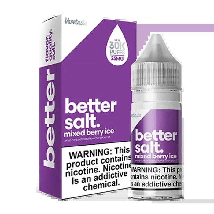 Better Salt by Vapetasia – Mixed Berry Ice