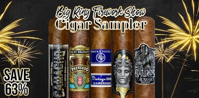 Big Ring Firework Show Cigar Sampler