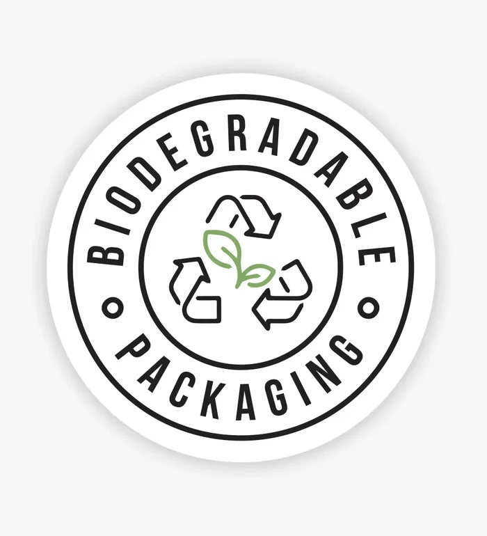 Biodegradable Packaging Universal Labels | 1.0in – Circle – 1000 Count
