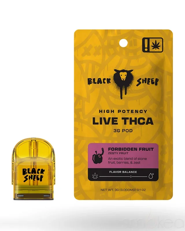 Black Sheep THCA Quad Blend Pod Refill – Forbidden Fruit Flavor
