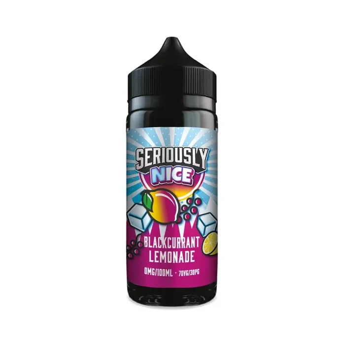 Blackcurrant Lemonade 100ml Short Fill eLiquid by Seriously Nice