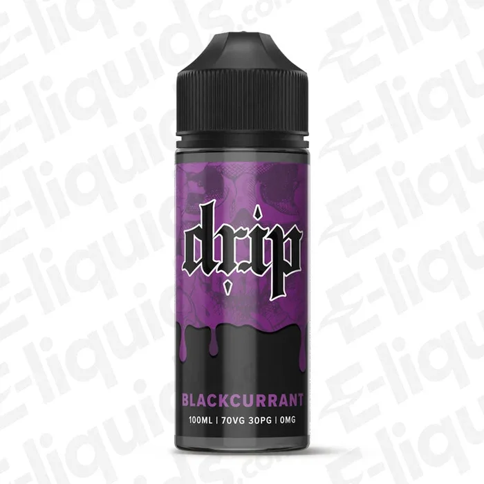 Blackcurrant Shortfill Vape Juice by Drip