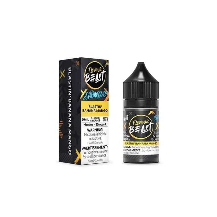 Blastin’ Banana Mango Iced Salt by Flavour Beast E-Liquid (ON)