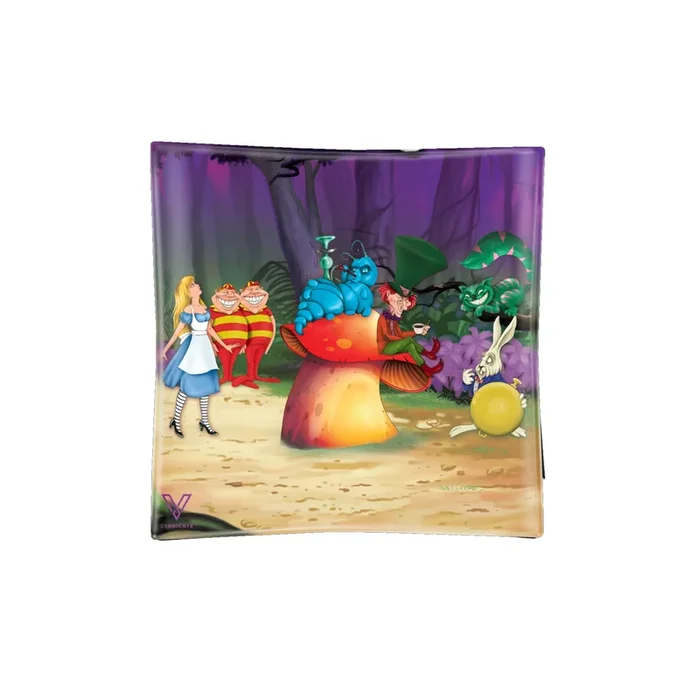 Blazin’ Glass Ashtray | Alice Mushroom