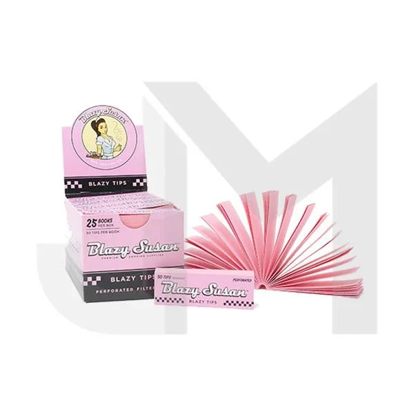 Blazy Susan Pink Rolling 50 Tips – 25 Booklets