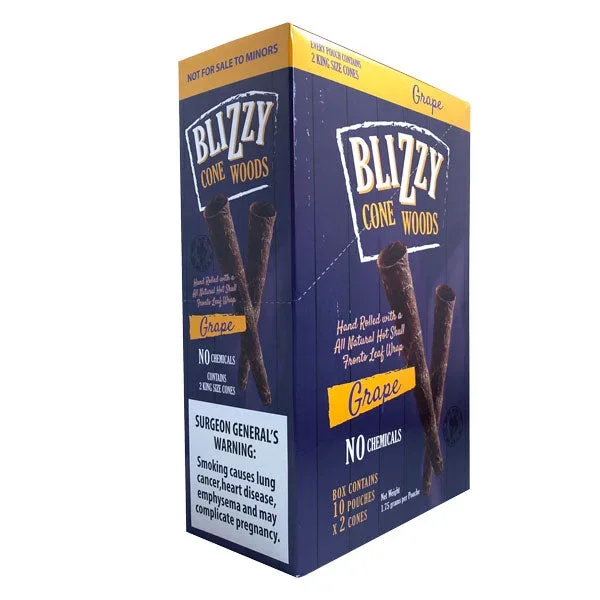 Blizzy Cone Woods Grape Flavored Vape