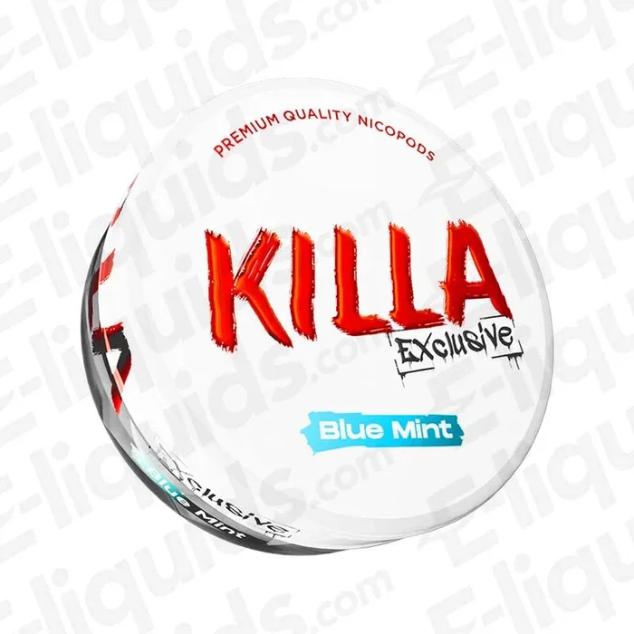 Blue Mint Exclusive Nicotine Pouch by Killa