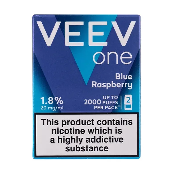 Blue Raspberry Veev One Prefilled Pods by Veev