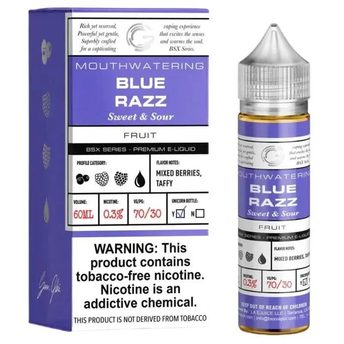 Blue Razz by Glas Bsx TFN – 60ml