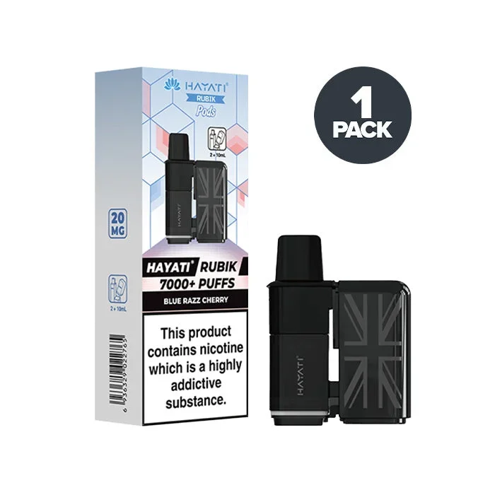 Blue Razz Cherry Hayati Rubik 7000 Prefilled Pod System