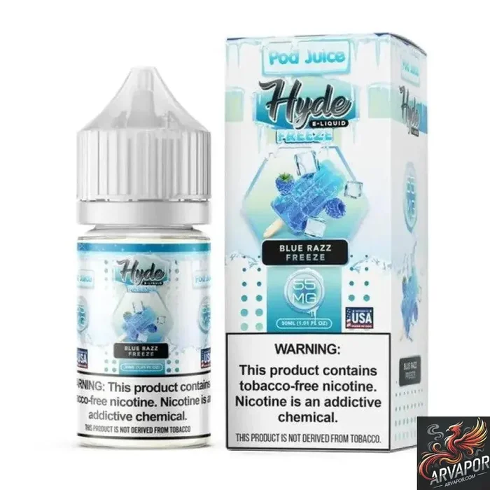 Blue Razz Freeze – POD Juice x Hyde Salt 30mL