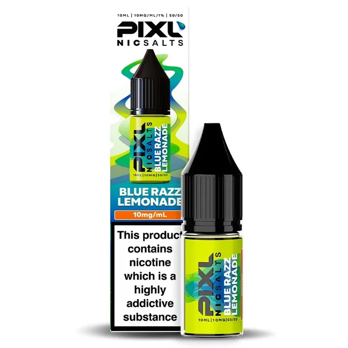 Blue Razz Lemonade 10ml Nic Salt By PIXL Salts