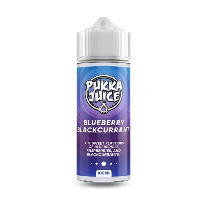 Blueberry Blackcurrant By Pukka Juice – 100ml Short Fill