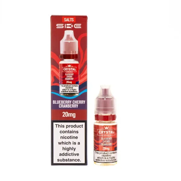 Blueberry Cherry Cranberry Nic Salt E-Liquid by SKE Crystal
