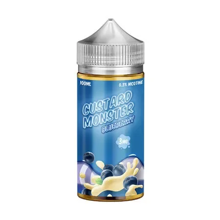 Blueberry Custard by Monster E-liquids – (100mL)