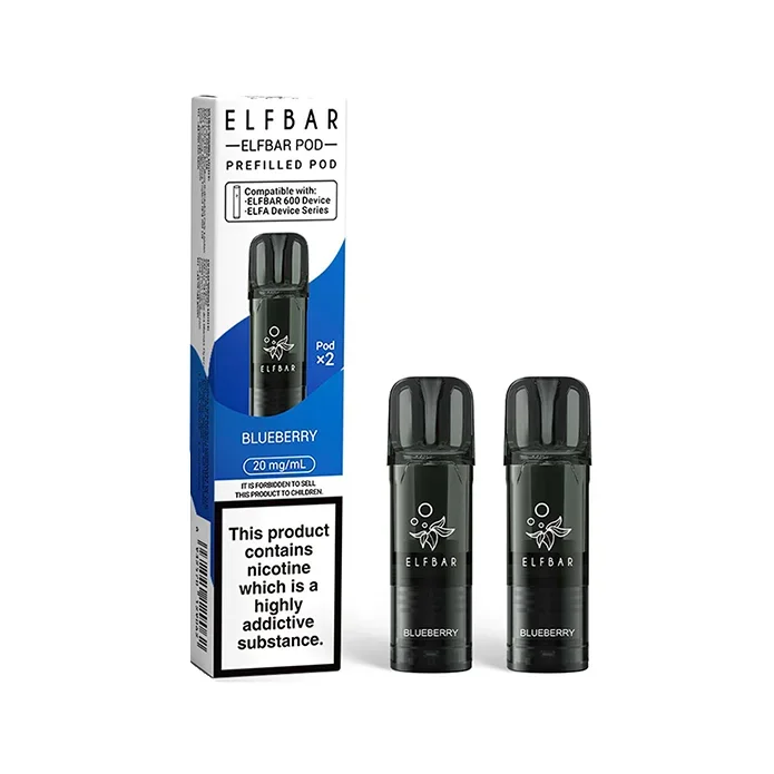Blueberry Elf Bar 600 Pods (x2)