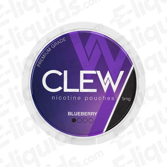 Blueberry Nicotine Pouches by Clew