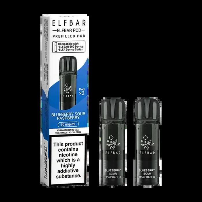Blueberry Sour Raspberry Elfbar 600 Pods