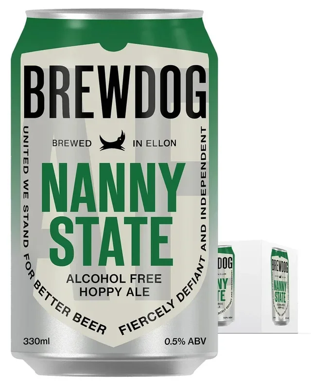 BrewDog Nanny State Can Multipack, 4 x 330 ml