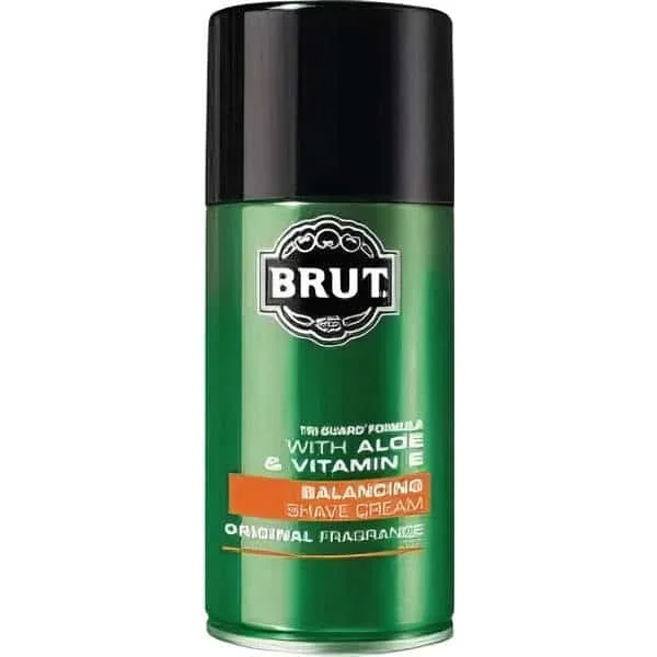 BRUT SHAVING CREAM FOR MEN SAFE CAN ** PREMIUM**