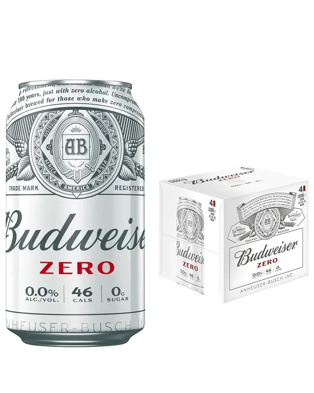 Budweiser Alcohol-Free Lager Multipack 0.0%, 24 x 330 ml