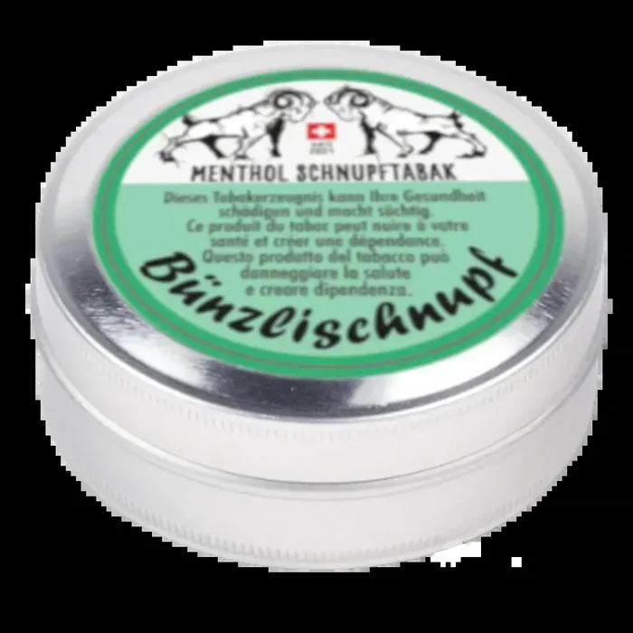 Bünzlischnupf – Menthol 10g
