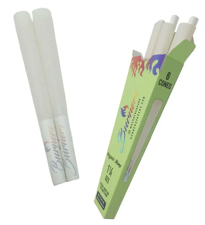Burners Pre Rolled Organic Hemp Cones 1 1/4