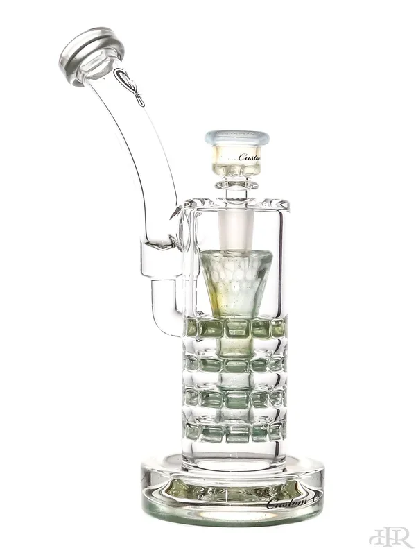 C2 Custom Creations – Single Color Quad Ratchet Perc Bub Rig (9 “)