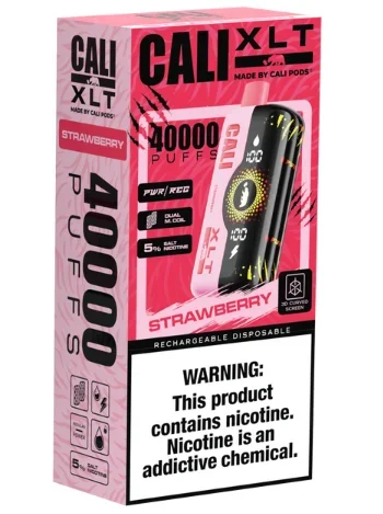 Cali XLT Disposable [40,000 puffs] – Strawberry