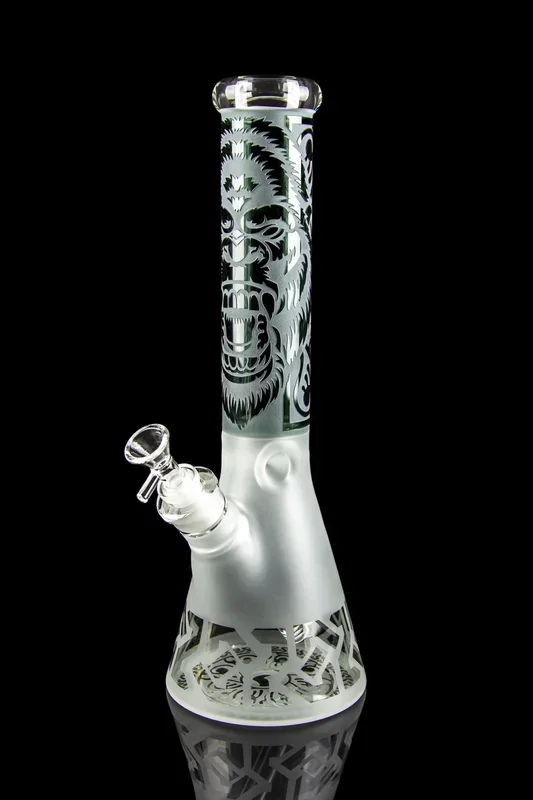 Calibear Great Ape Etched Water Pipe