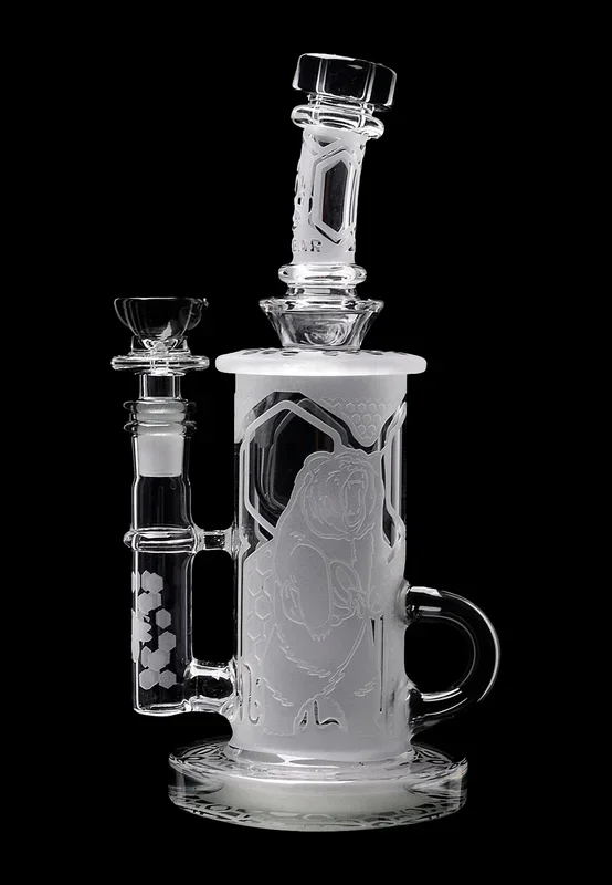 Calibear Sandblasted Flower Of Life Klein Recycler