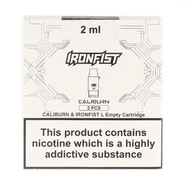 Caliburn Iron Fist L Empty Replacement Pods by Uwell