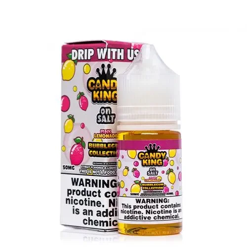 Candy King Bubblegum Collection on Salt Pink Lemonade eJuice