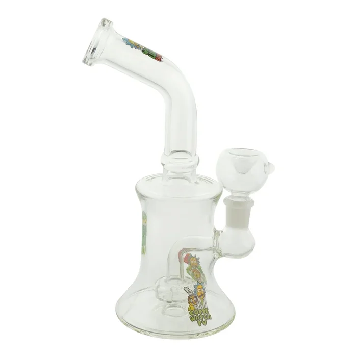 Cartoon Scientist Mini Bong – 8.5 inches