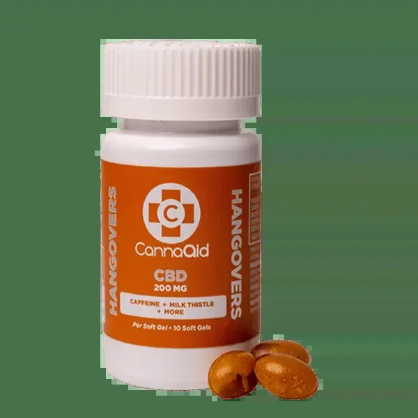 CBD Hangover Relief Vegan Soft Gels 200 MG
