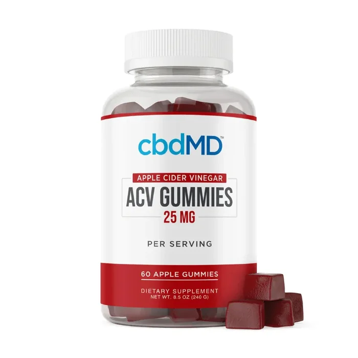 CbdMD – CBD Apple Cider Vinegar Gummies – 750MG – 60ct