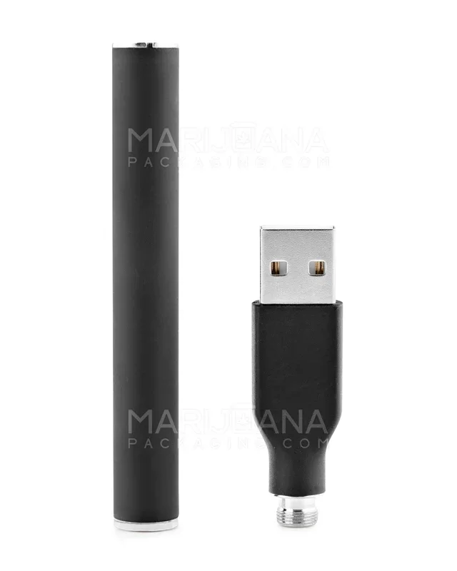CCELL | M3 Vape Batteries with USB Charger | 340mAh – Black – 100 Count