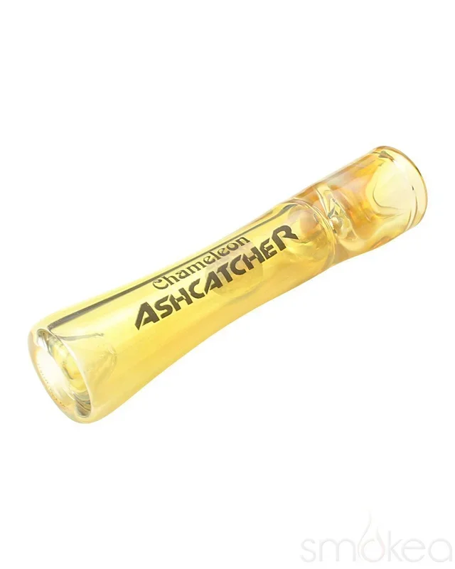 Chameleon Glass Ashcatcher Chillum Pipe
