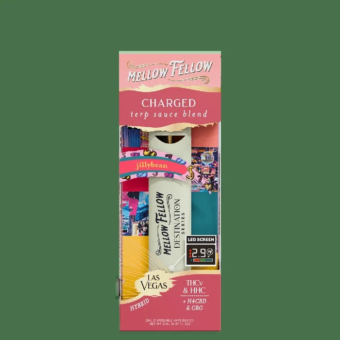 Charged Blend – Terp Sauce 2ml Disposable Vape – Jillybean (Hybrid)