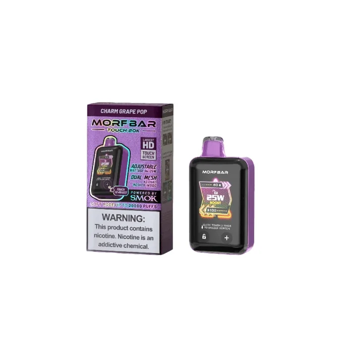 Charm Grape Pop – Morf Bar Touch 20K Disposable