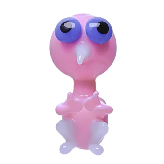 CHEECH 3.5 ” HANDPIPE PINK BIRDIE (CH-PIPE-167)