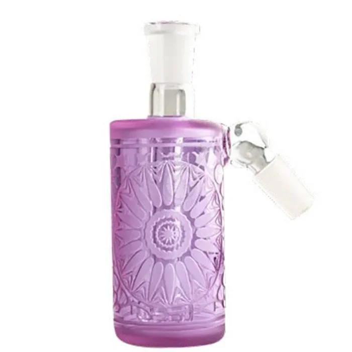 Cheech Glass AshCatcher Etched Pink (CHB-9-1)