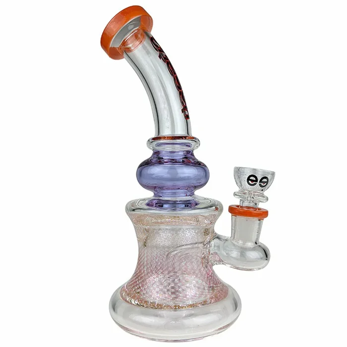 Cheech Glass Showerhead Dot Water Pipe – 8″