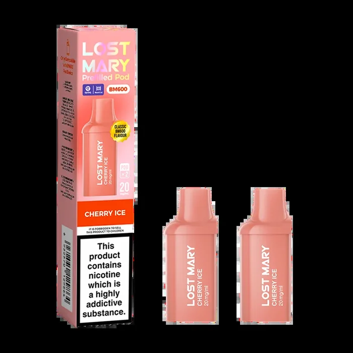 Cherry Ice Lost Mary BM600 Pods