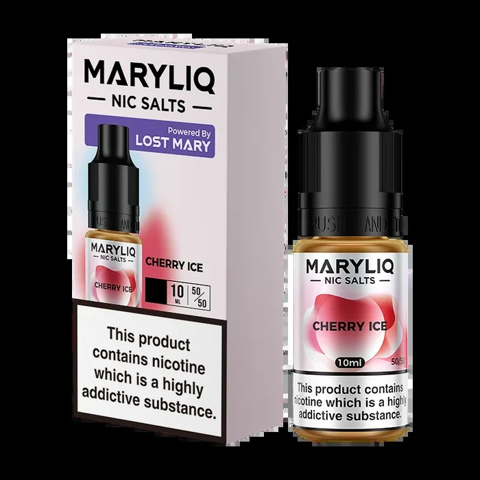 Cherry Ice Maryliq Nic Salt by Lost Mary