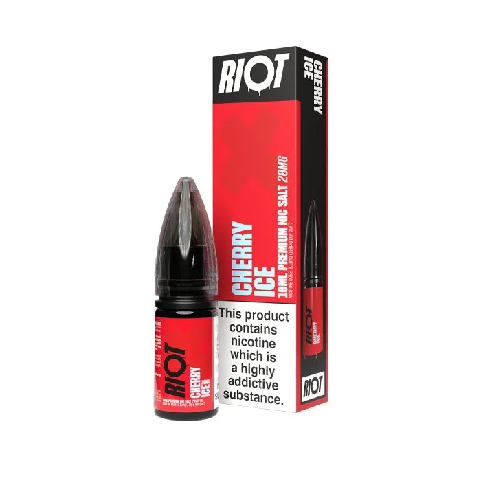 Cherry Ice Nic Salt by Riot X